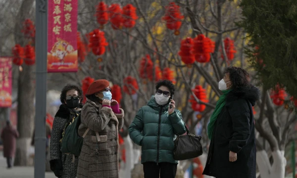 Pekinas, Kinija. Andy Wongo (AP / „Scanpix“ ) nuotr.