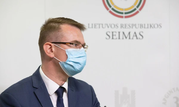 Arūnas Dulkys, sveikatos apsaugos ministras. Juditos Grigelytės nuotr.