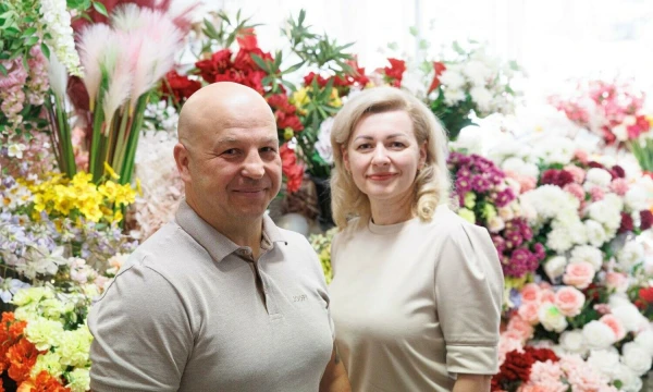 Valerijus ir Natalija Denisenko, UAB „Emivela“ bendraturčiai. Vladimiro Ivanovo (VŽ) nuotr.