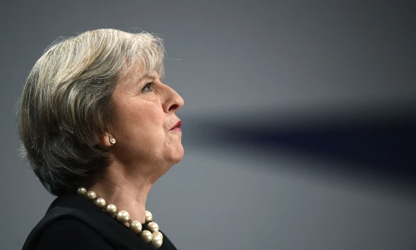 Jungtinės Karalystės premjerė Theresa May. „Reuters“ / „Scanpix“ nuotr.