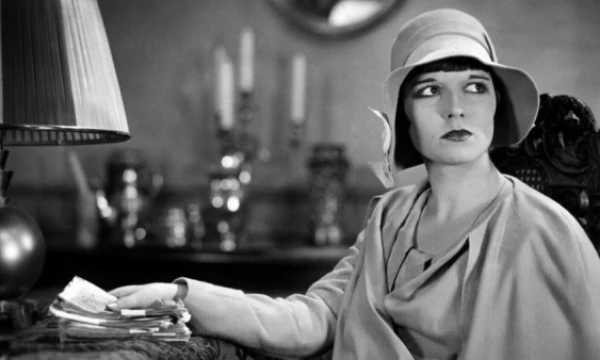 Louise Brooks. Kadras is? filmo „Praz?uvusios merginos dienoras?tis“.