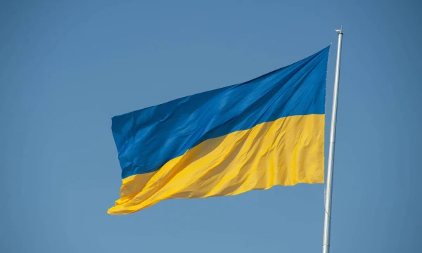 Ukrainos vėliava. Vitalijaus Kliujievo („Scanpix“) nuotr.