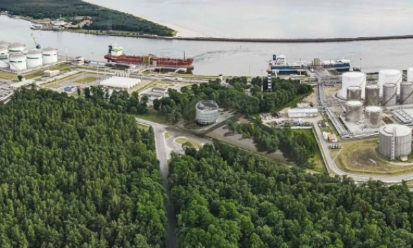 Bendrovės vizualizacija.