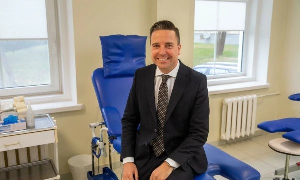 Daumantas Gutauskas, VšĮ Nacionalinio kraujo centro direktorius. Vladimiro Ivanovo (VŽ) nuotr.