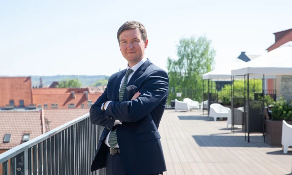 Raimundas Geleževičius, AB „Lietuvos draudimas“ privačių klientų departamento direktorius, valdybos narys. Juditos Grigelytės (VŽ) nuotr.