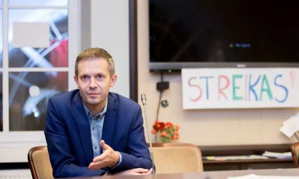 Žurnalistas Andrius Tapinas. Josvydo Elinsko („Scanpix“) nuotr.