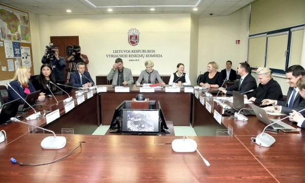 Vyriausiosios rinkimų komisijos posėdis. Vladimiro Ivanovo (VŽ) nuotr. 