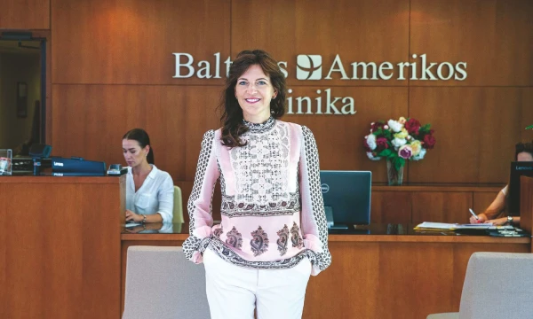 „Kai įkeliu kur nors koją, viską turiu padaryti labai gerai“, – sako verslininkė Inga Malinauskienė, Baltijos ir Amerikos klinikos akcininkė ir valdybos pirmininkė. Juditos Grigelytės (VŽ) nuotr.