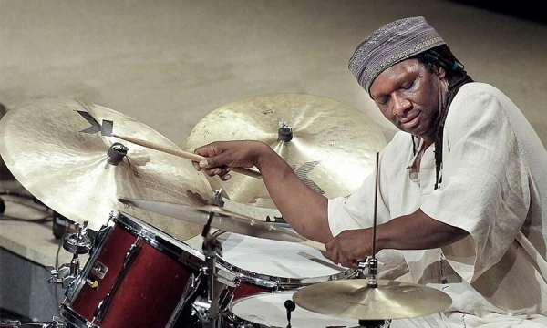 „Vilnius Jazz“ festivalio žvaigždė – perkusininkas Hamidas Drake’as (JAV). „Vilnius Jazz“ nuotr.
