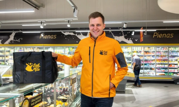 „LastMile“ platformos įkūrėjas ir vadovas Tadas Norušaitis. Juditos Grigelytės (VŽ) nuotr.