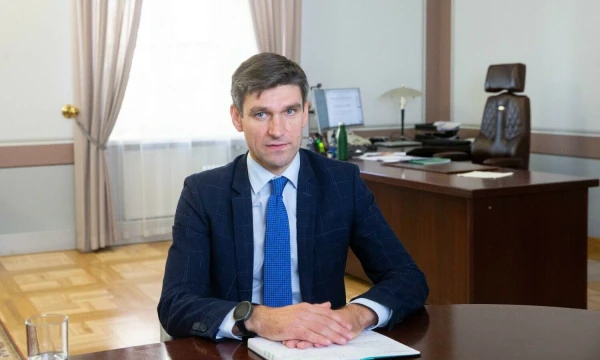 Simonas Krėpšta, Lietuvos banko valdybos narys. Juditos Grigelytės (VŽ) nuotr.