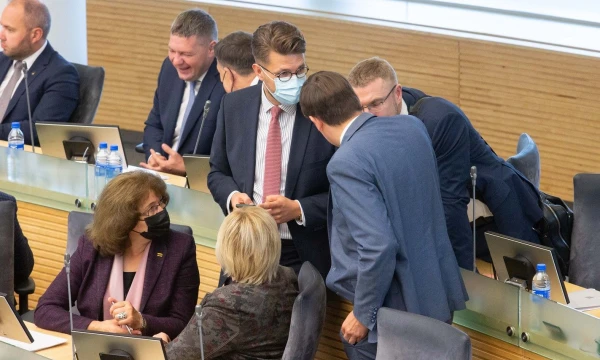 Seimo posėdis. Juditos Grigelytės (VŽ) nuotr.