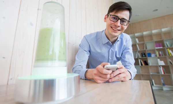 Ruslanas Trakšelis, maisto smulkintuvo „Millo“ kūrėjas. Juditos Grigelytės (VŽ) nuotr.