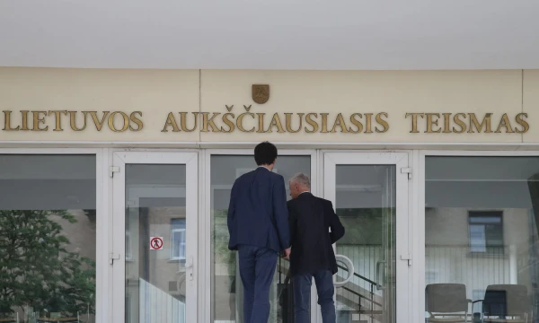 Lietuvos Aukščiausiasis Teismas. Vladimiro Ivanovo (VŽ) nuotr.