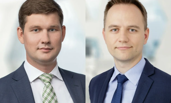 Ą. Čekanavičius (kairėje) ir P. Junevičius, advokatų kontoros „Ellex Valiunas“ partneriai. VŽ koliažas.