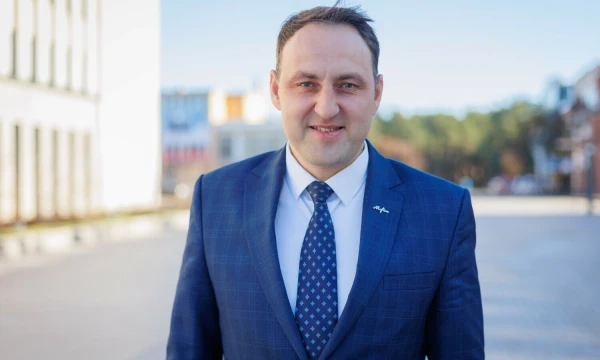 Nerijus Cesiulis, Alytaus meras. Eriko Ovčarenko (BNS) nuotr.
