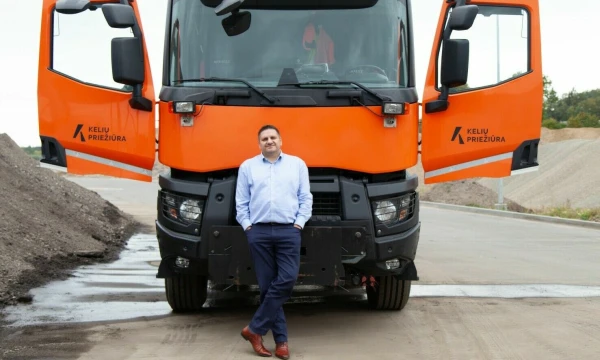 „Kelių priežiūros“ generalinis direktorius Rolandas Rutėnas. „Kelių priežiūros“ generalinis direktorius Rolandas Rutėnas.