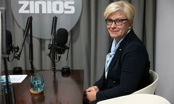 Ingrida Šimonytė, ministrė pirmininkė, Tėvynės sąjungos rinkimų į Seimą sąrašo lyderė. Vladimiro Ivanovo (VŽ) nuotr.