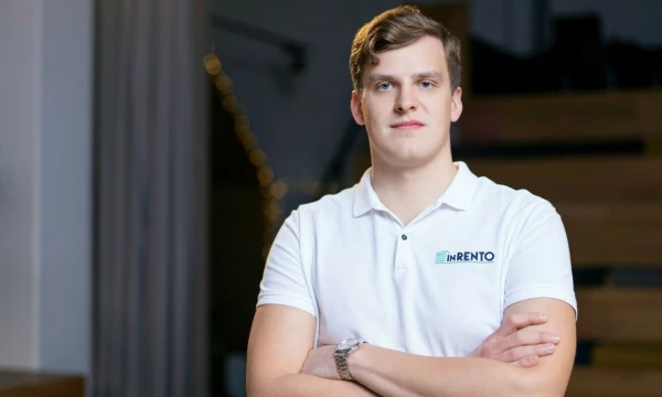 „InRento“ vadovas Gustas Germanavičius.