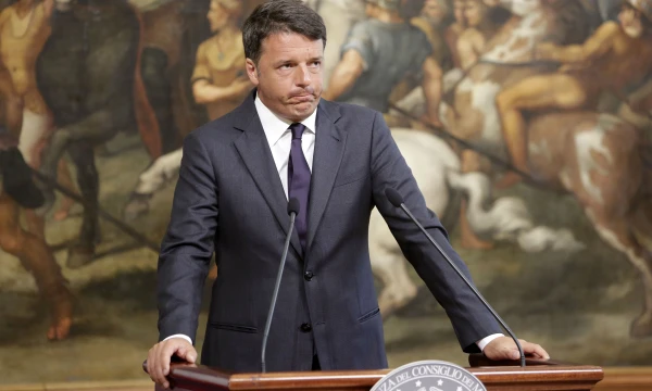 Matteo Renzi, Italijos premjeras. Stefano Costantino („LaPresse“ / „Scanpix“) nuotr.