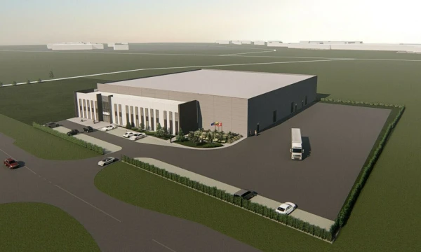 Marijampolės LEZ teritorijoje kyla pirmas toks regione – aukščiausią energijos efektyvumo klasę A++ atitinkantis – apie 5.500 m2 gamybinės paskirties pastatas, kuriame investuotojai galės kurtis jau šių metų pabaigoje.
