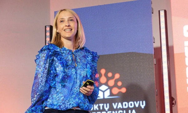 Justina Klyvienė, „Future Leadership“ inovacijų laboratorijos įkūrėja ir vadovaujanti partnerė, Inovacijų akademijos įkūrėja. Vladimiro Ivanovo (VŽ) nuotr.