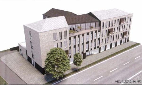 Bendrovės vizualizacija.