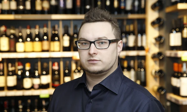Petras Jarašūnas, Vyno klubo vyno ekspertas. Vladimiro ivanovo (VŽ) nuotr.
