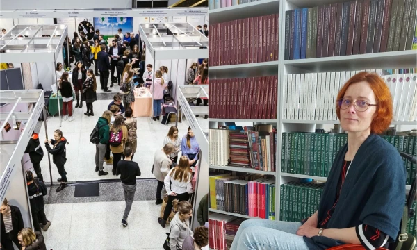 Rita Česonienė, Širvintų L. Stuokos-Gucevičiaus gimnazijos ekonomikos ir verslumo mokytoja, šiemet gavusi „Metų ekonomikos ir verslumo mokytojo 2021“ apdovanojimą. VŽ koliažas