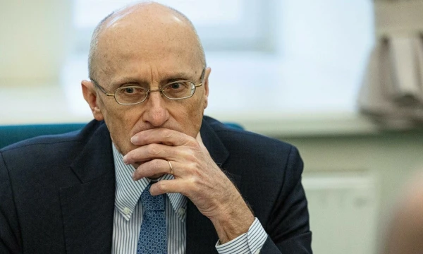 Andrea Enria, ECB priežiūros valdybos pirmininkas. Vladimiro Ivanovo (VŽ) nuotr.