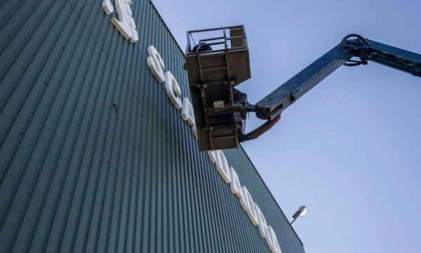 Kėdainių įmonės UAB „Scandagra“ logotipas. Juditos Grigelytės (VŽ) nuotr.