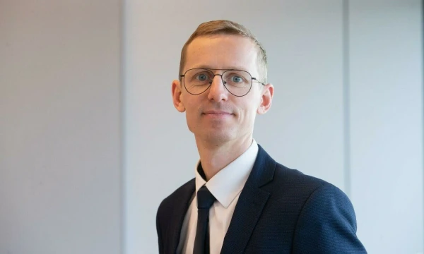 Gediminas Kesminas, „Luminor” banko NT finansavimo projektų vadovas. Juditos Grigelytės (VŽ) nuotr.