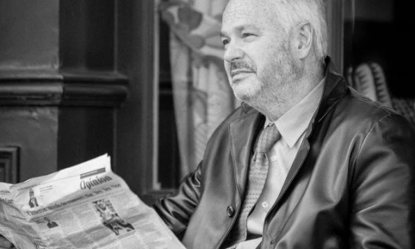 Žurnalistas ir rašytojas Timas Marshallas: „Aš manau, kad Amerikos vaidmuo pasaulyje dabar ryškesnis negu Baracko Obamos laikais.“ Asmeninio archyvo nuotr.