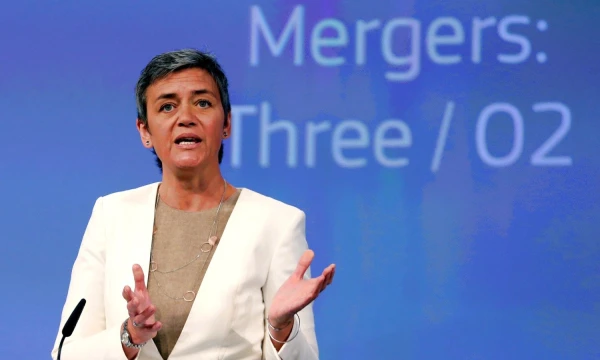 Europos konkurencingumo komisarė Margrethe Vestager. Francois Lenoir („Reuters“ / „Scanpix“) nuotr.