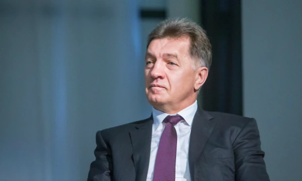 2015 10 12. Algirdas Butkevičius, Lietuvos Ministras Pirmininkas. Vilniuje vyko Lietuvos pramonininkų konfederacijos (LPK) organizuota konferencija, kurioje su pagrindinių partijų vadovais buvo aptartas pasirengimas 2016 m. spalį įvyksiantiems Seimo rinkimams. Juditos Grigelytės (VŽ) nuotr.