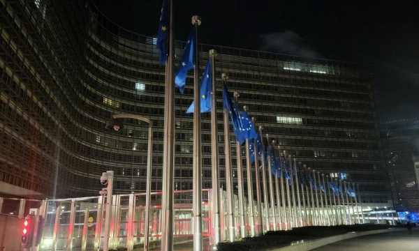 Europos Komisijos būstinė Briuselyje. Miglės Valaitienės (VŽ) nuotr.