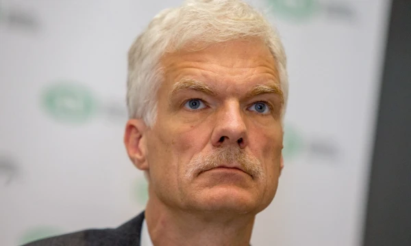 Ekonominio bendradarbiavimo ir plėtros organizacijos (EBPO) vadovo specialusis patarėjas švietimo politikai Andreas Schleicheris. Vladimiro Ivanovo (VŽ) nuotr.