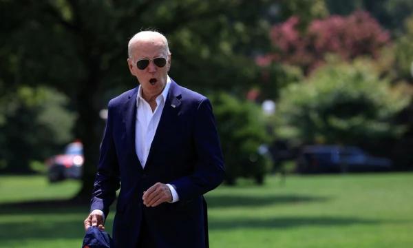 J. Bidenas, JAV lyderis. Kevino Mohatto („Reuters“/„Scanpix“) nuotr.
