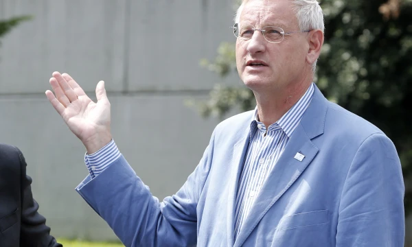 „Neįmanoma susitvarkyti su šių laikų problemomis dirbant atskirai“, – sako Carlas Bildtas, buvęs Švedijos diplomatijos vadovas. ALESSANDRO GAROFALO („REUTERS“ / „SCANPIX“) NUOTR.