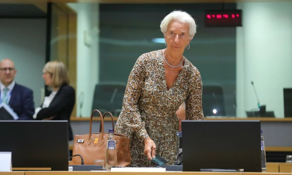 Christine Lagarde, ECB prezidentė. Heng Huansong („Xinhua“ / „Zuma Press“) nuotr.