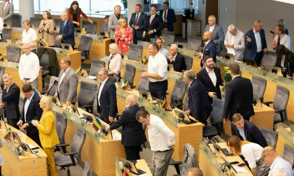 Seimo posėdis. Juditos Grigelytės (VŽ) nuotr.