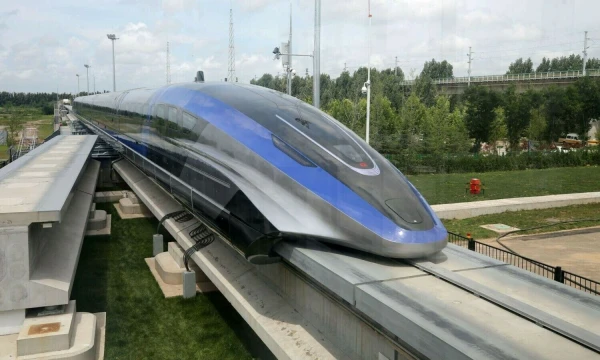 Kinijos „Maglev“ traukinys. „Reuters“ / „Scanpix“ nuotr.