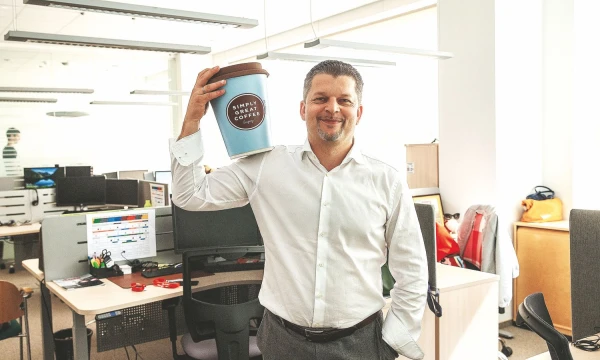 Skirmantas Mačiukas, „Circle K Lietuvos“ generalinis direktorius, šiemet planuoja 10% didesnį bendrąjį pelną. Juditos Grigelytės (VŽ) nuotr.