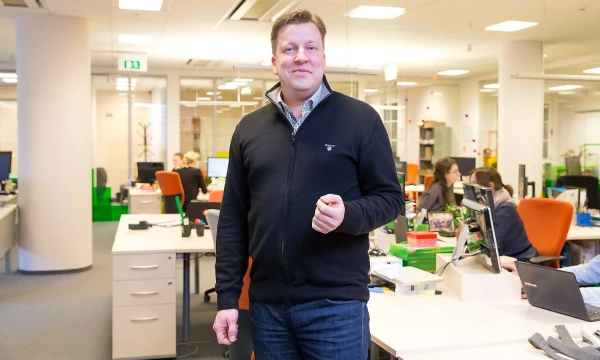  Williamas van der Pijlas, Nyderlandų informacinių technologijų bendrovės „Macaw“ vykdomasis direktorius. Juditos Grigelytės (VŽ) nuotr.