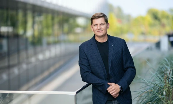Klaudijus Šimonis, Vilniaus statybos UAB „Naresta“ statybos direktorius. Bendrovės nuotr.