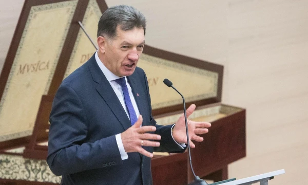 Premjeras Algirdas Butkevičius: „Numatyta, kad 2017 m. urėdijos turi būti reformuotos.“ Juditos Grigelytės (VŽ) nuotr.