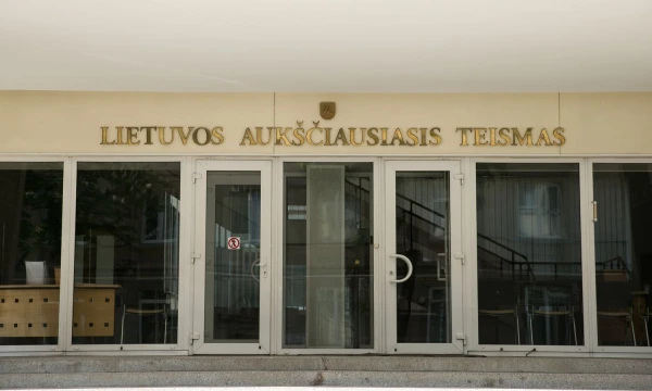 Lietuvos Aukščiausiasis Teismas. Žygimanto Gedvilos  („15min.lt“ / „Scanpix“ ) nuotr.