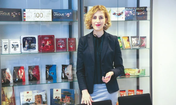 Jurga Sakalauskaitė, AB „Vilniaus pergalė“ komercijos direktorė, valdybos narė. Vladimiro Ivanovo (VŽ) nuotr.