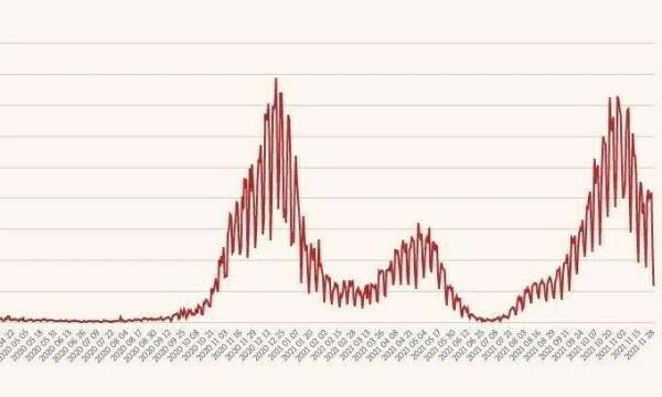 Naujų COVID-19 atvejų kreivė. VŽ infografikas.