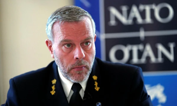 Robas Baueris, admirolas, NATO Karinio komiteto pirmininkas. Janio Laizans („Reuters“ / „Scanpix“) nuotr.